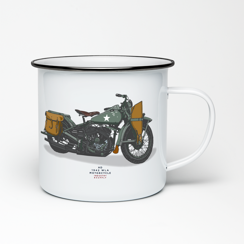 BMW mug Nostalgic Art 43210 enamel -  - motorcycle store