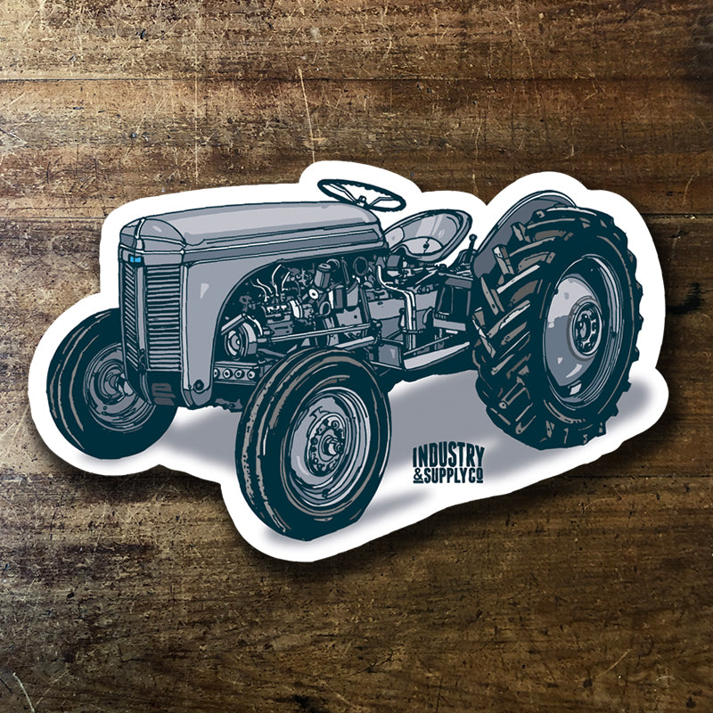 VINTAGE TRACTOR STICKERS, Industry & Supply