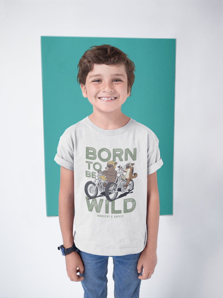 Lizardillo Braunston - T-Shirt & Hotrods Supply Wild | Be Industry To Kids Classics Motorbikes, T-Shirts Artisan | or - Born