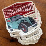 FREE INDUSTRY & SUPPLY THAMES STICKER