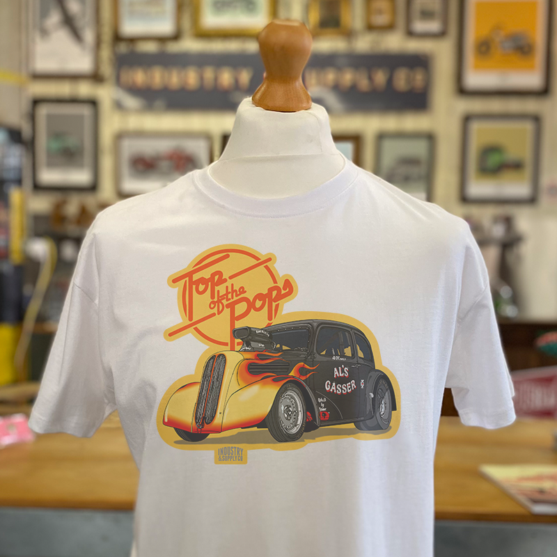 "TOP OF THE POPS" AL'S GASSER T-SHIRT