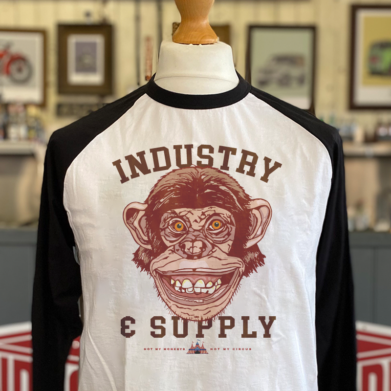 "NOT MY MONKEY, NOT MY CIRCUS" BASEBALL SHIRT