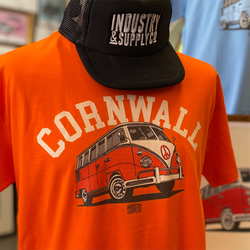 VW BUS CORNWALL T-SHIRT