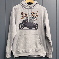 LOUIE THE SIDECAR DOG HOODIE