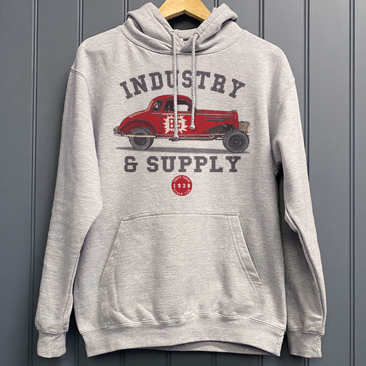 IN&S CHEVY COUPE STOCK CAR HOODIE