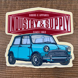 INDUSTRY & SUPPLY BRAND FREE STICKERS