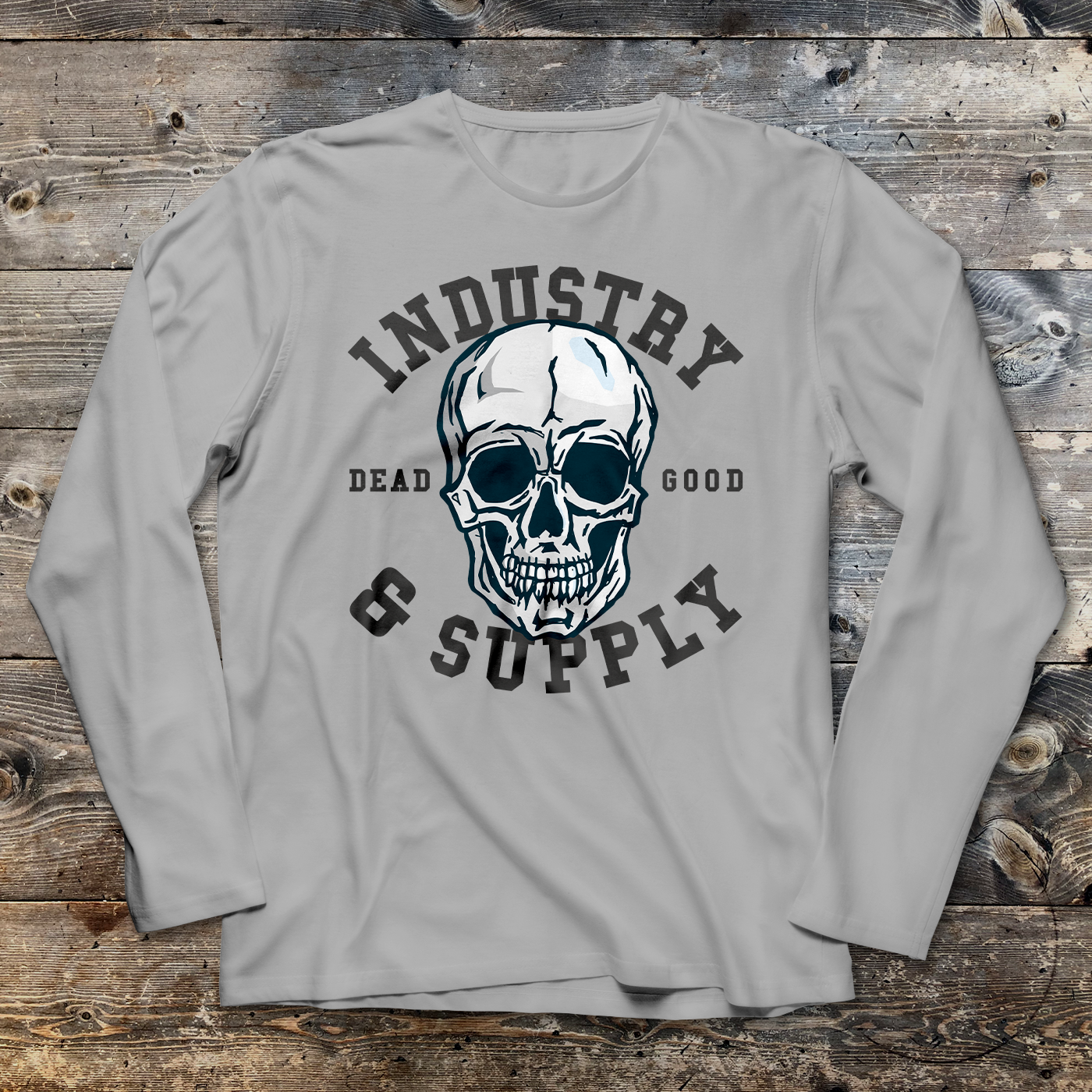 "DEAD GOOD" INDUSTRY & SUPPLY LONG SLEEVE T-SHIRT