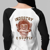 IN&S BACK PRINT BASEBALL SHIRT