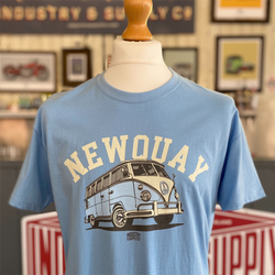 VW BUS NEWQUAY T-SHIRT