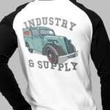 IN&S BACK PRINT BASEBALL SHIRT