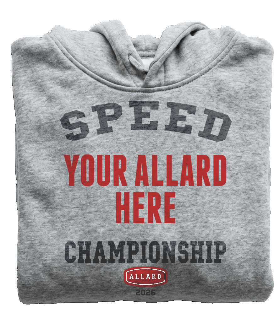 ALLARD SPEED CHAMPIONSHIP 2026 PERSONALISED HOODIE
