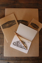 Sketchbook & Pencil (A6) (A5) (A3)