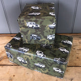 LAND ROVER BIRTHDAY WRAPPING PAPER