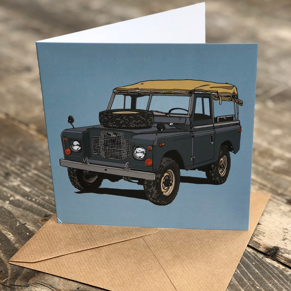 Industry and Supply Greetings Cards. Automobiles, Bikes, Land Rovers ...