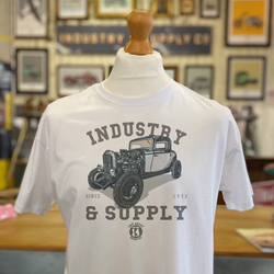 INDUSTRY & SUPPLY CAR T-SHIRT