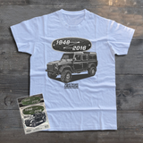 LAND ROVER 70TH BIRTHDAY DEFENDER T-SHIRT