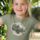 M16 HALF TRACK TANK KIDS T-SHIRT