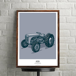 FERGUSON TRACTOR ART PRINT