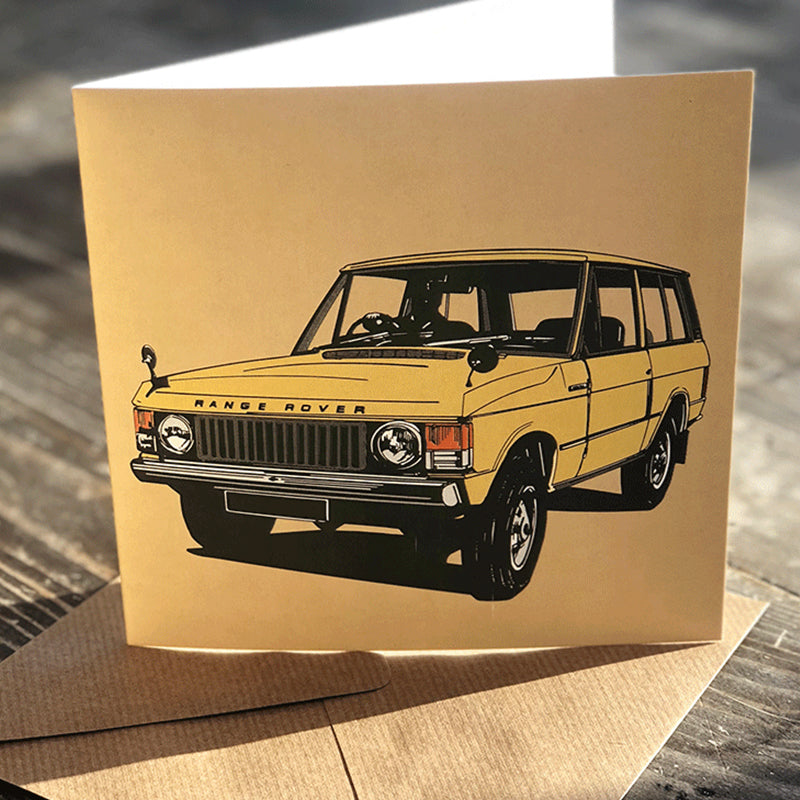 Range Rover Post Card Industry and Supply Greetings Cards. Automobiles, Bikes, Land Rovers ...