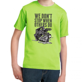 LAND ROVER WE DON'T STOP T-SHIRT FOR KIDS