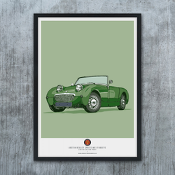 BRITISH MOTOR HERITAGE ART PRINTS