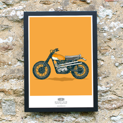 DESERT SLED ART PRINT