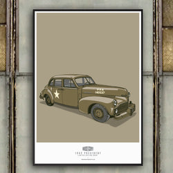 1942 STUDEBAKER PRESIDENT WALL ART PRINT