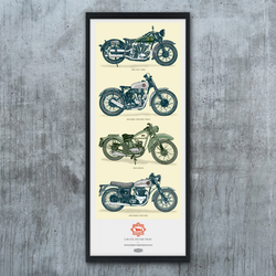 FRAMED BSA PRINT