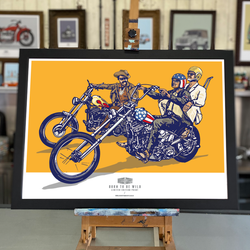 EASY RIDER ART PRINT