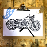BSA MOTORCYCLE STICKERS