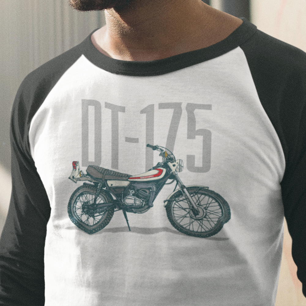 YAMAHA DT-175 BASEBALL SHIRT