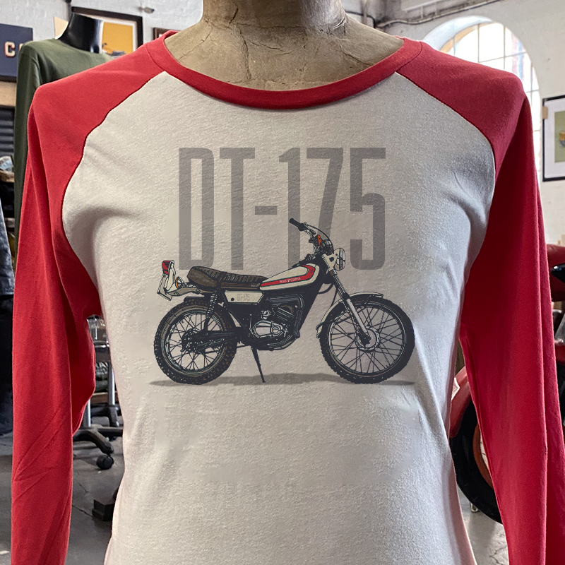 YAMAHA DT-175 BASEBALL SHIRT