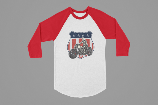 Harley best sale baseball shirt