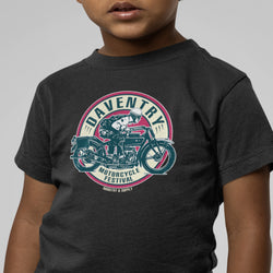 DAVENTRY MOTORCYCLE FESTIVAL KIDS T-SHIRT