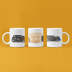 LIMITED EDITION SPECIAL OFFER POPSTALGIA 10 CERAMIC MUGS