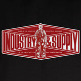 Industry & Supply Logo on Black