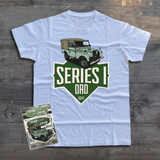 LAND ROVER SERIES ONE DAD T-SHIRT