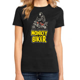 MONKEY BIKER T-SHIRT FOR WOMEN