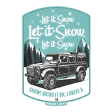 LAND ROVER "LET IT SNOW" T-SHIRT FOR KIDS