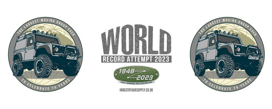 LAND ROVER WORLD RECORD ATTEMPT 2023 ENAMEL MUG