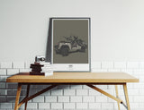 LIMITED EDITION WOLF 110 WALL ART PRINT