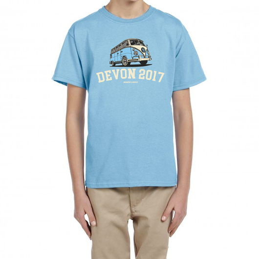 HOLIDAY DESTINATION VW BUS T-SHIRT FOR KIDS