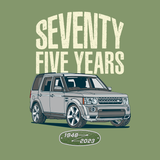 LAND ROVER 75TH BIRTHDAY DISCOVERY LONG SLEEVE T-SHIRT