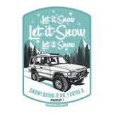 LAND ROVER "LET IT SNOW" T-SHIRT FOR KIDS
