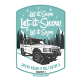 LAND ROVER "LET IT SNOW" T-SHIRT FOR KIDS