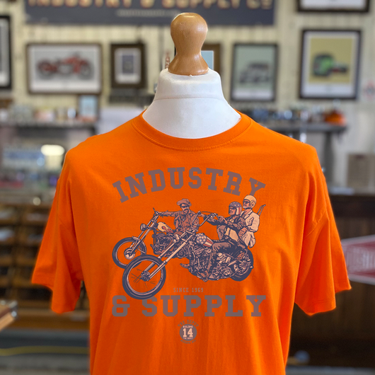 Easy Rider TShirt. 100 Cotton. Automotive artwork. Industry