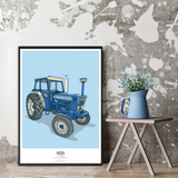 FORD TRACTOR ART PRINT