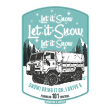 LAND ROVER "LET IT SNOW" BLACK HOODIE FOR KIDS