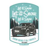 LAND ROVER "LET IT SNOW" T-SHIRT FOR KIDS