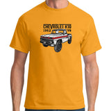 Chevrolet k10 1962 V8 Gold T-Shirt